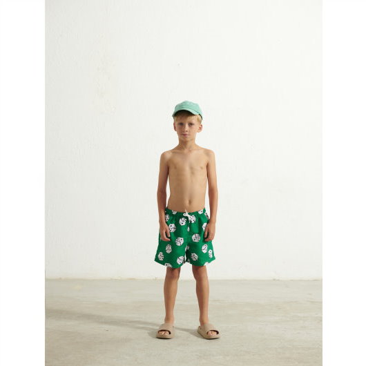 Cubes swim bermuda - Green 兒