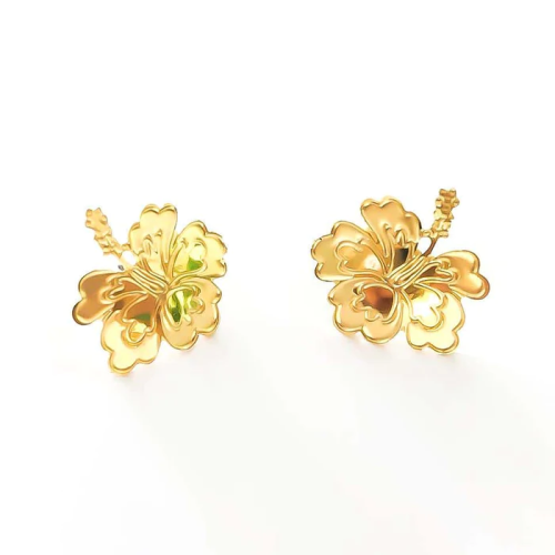 HIBISCUS NEW POST EARRING NE